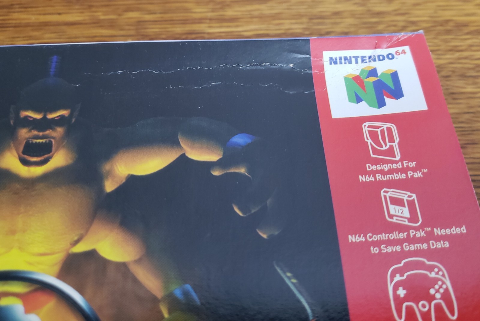 BOX ONLY – for 1996 Mortal Kombat 4 Nintendo 64 Video Game