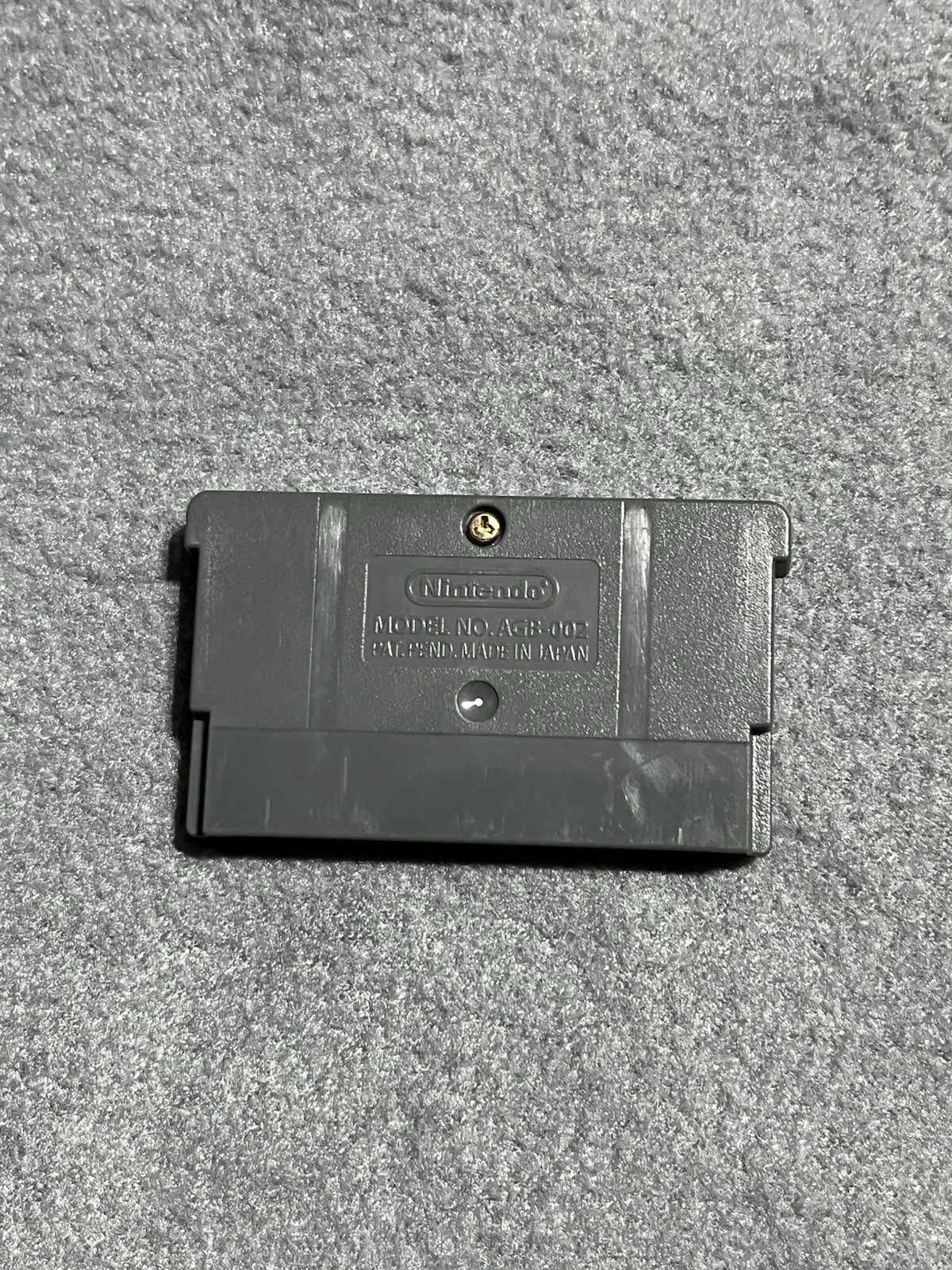 Nintendo Game Boy Advance SP GBA Black Handheld Console AGS-001 w/ Kirby Mirror