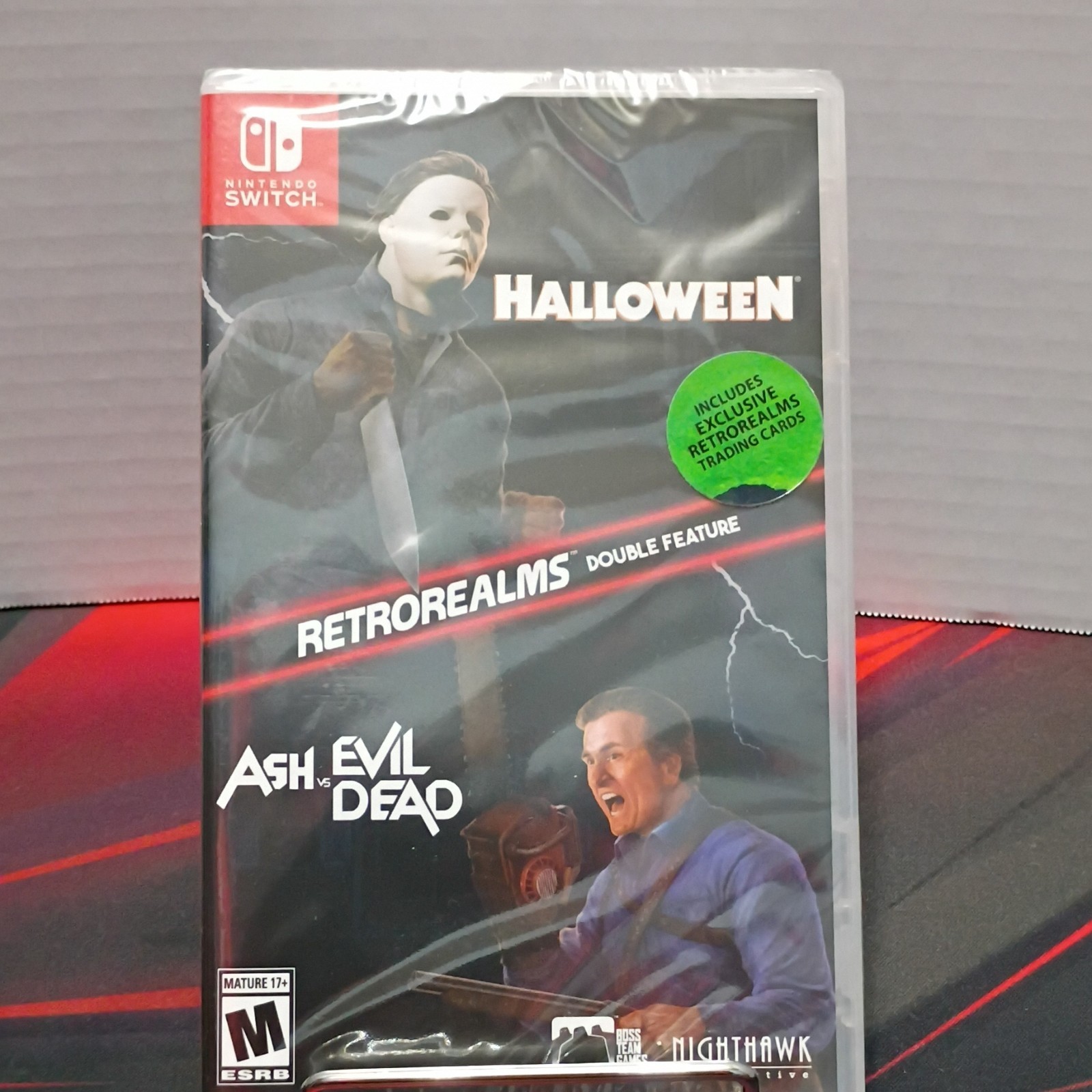 Nighthawk Interactive Double Feature RetroRealms Halloween & Ash Evil Dead Swit…