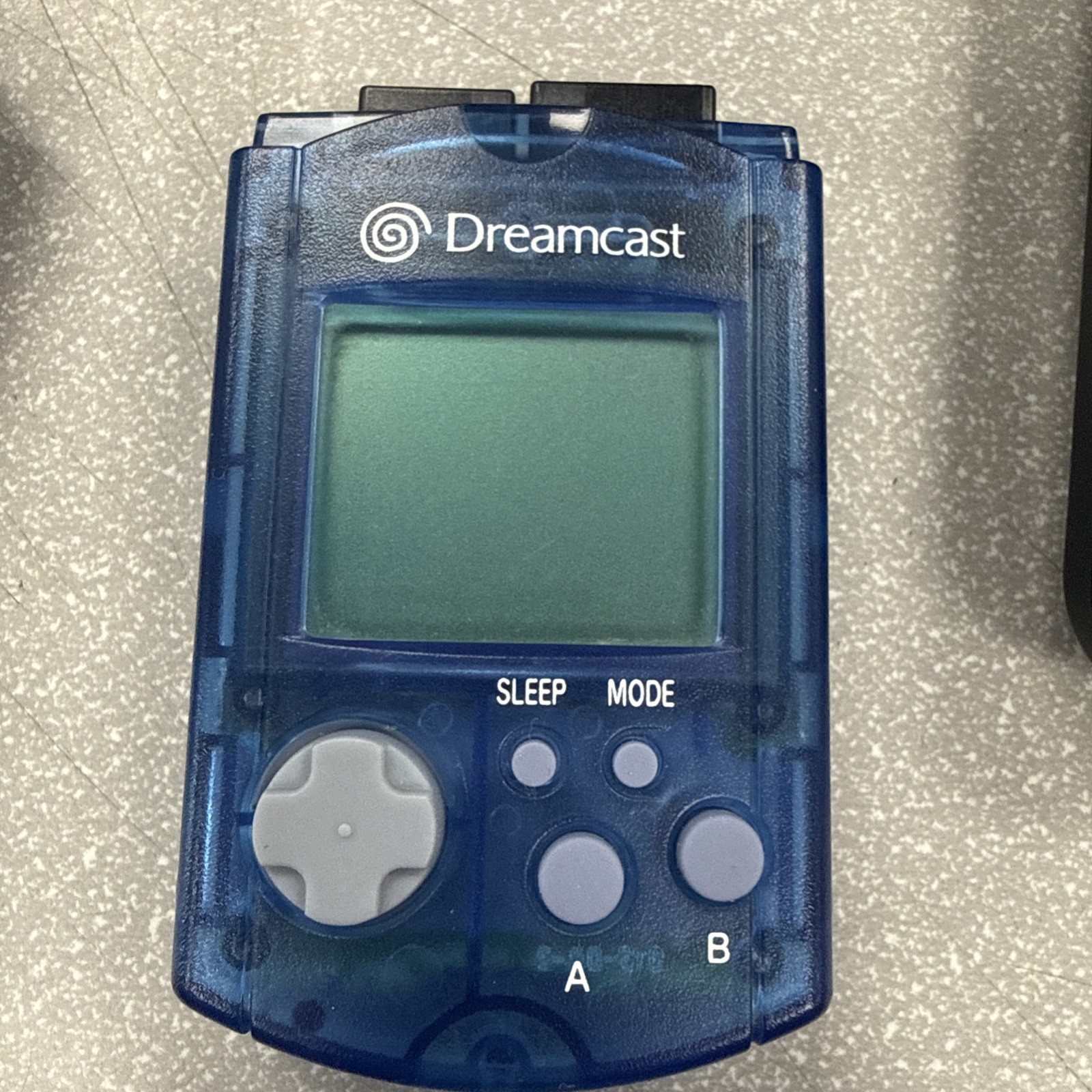 SEGA Dreamcast Translucent Blue VMU HKT-7000