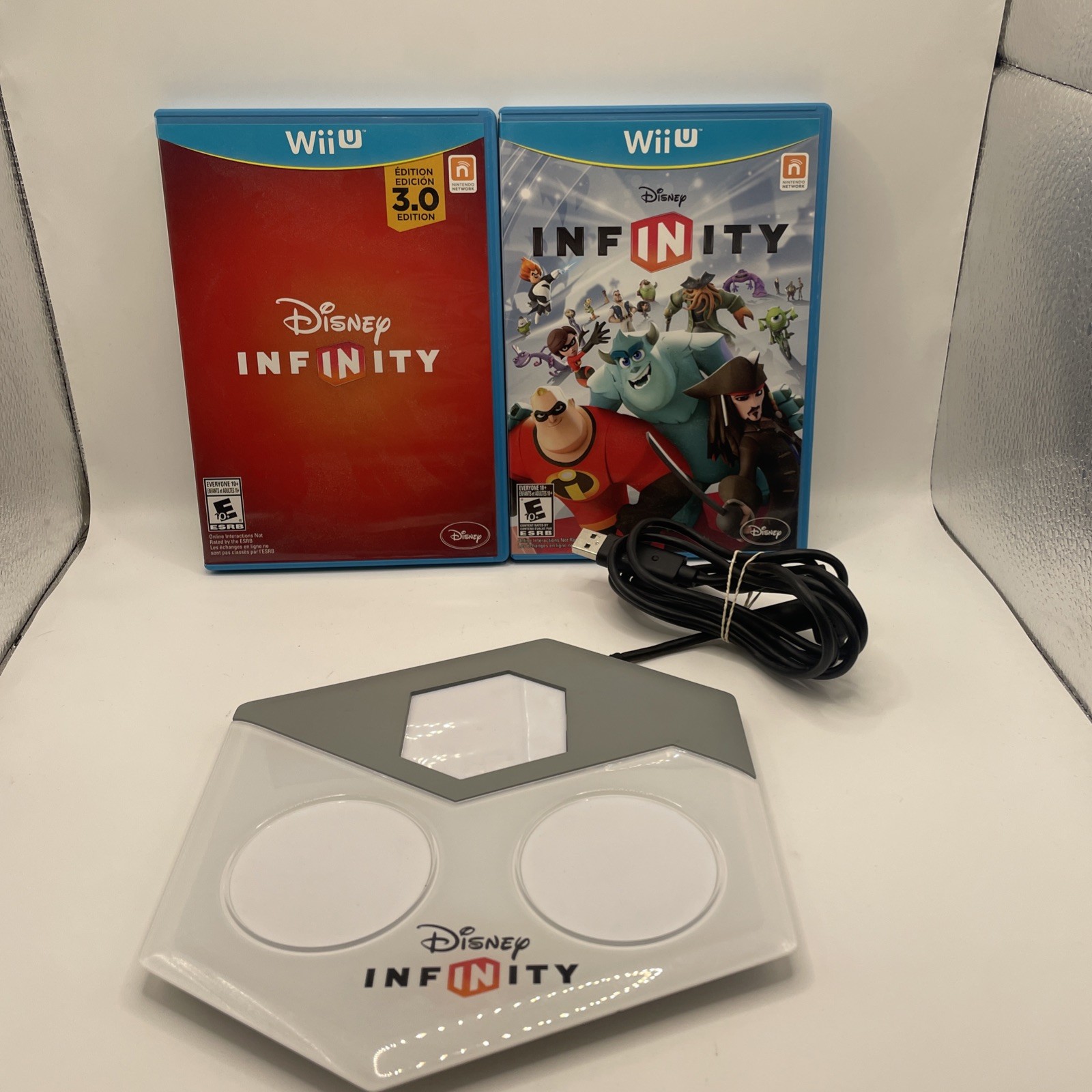 Disney Infinity 3.0 And Disney Infinity Wii U Game Lot With Portal Free Ship!