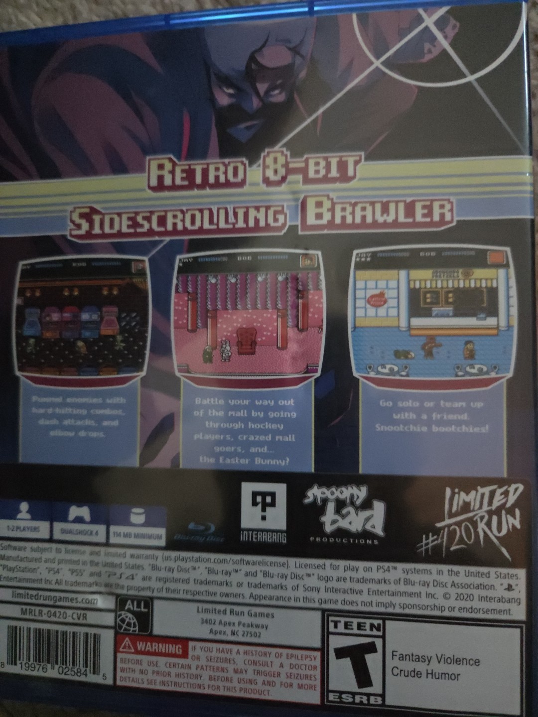 Jay and Silent Bob: Mall Brawl – Arcade Edition – Limited Run #420 [PlayStation