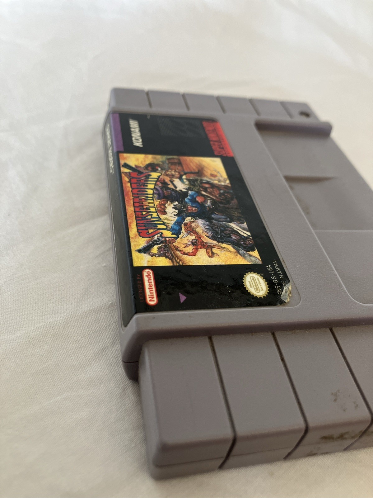 Konami Sunset Riders Game Cartridge for Super Nintendo SNES NTSC-U/C US/Canada