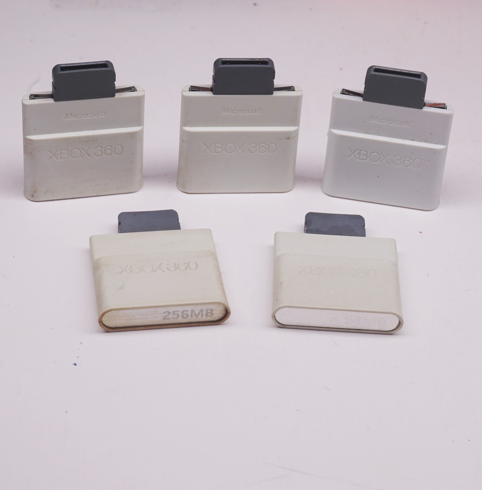 Microsoft Xbox 360 Memory Card White Original OEM 512 256 64 mb – You Pick