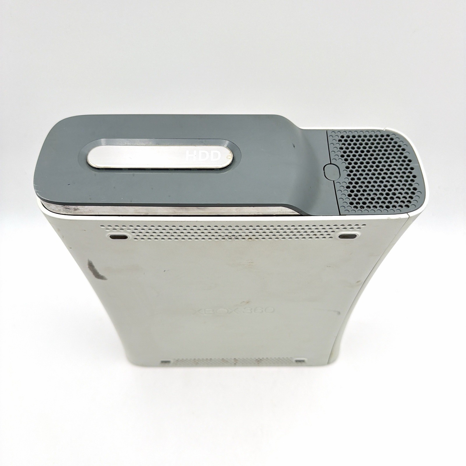 Microsoft Xbox 360 White Fat Console RROD Red Ring of Death For Parts or Repair