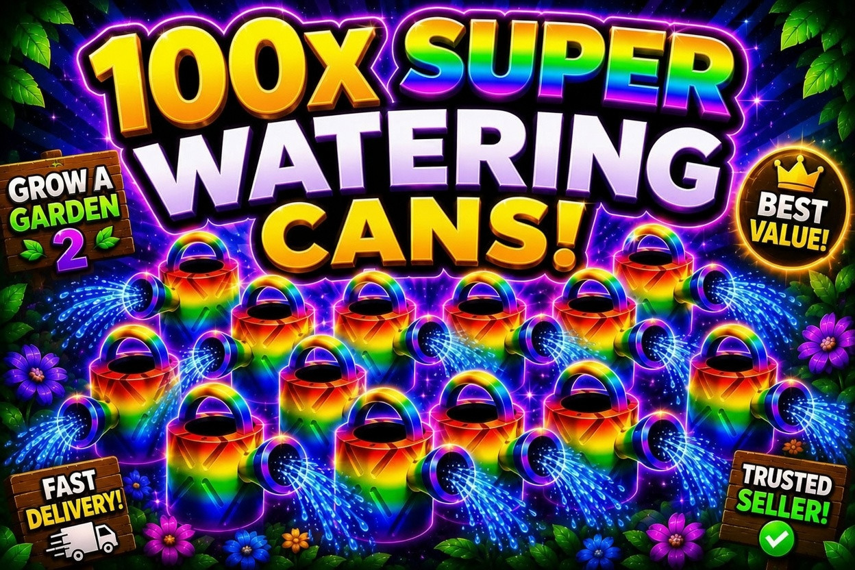 GAG2/Grow A Garden 2 | SUPER WATERING CAN – CHEAP – DIGITAL DELIVERY | ROBLOX
