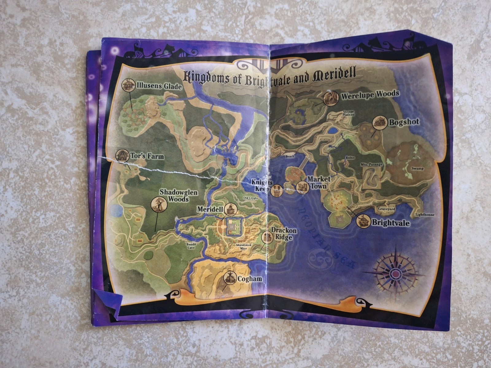 ​Neopets: The Darkest Faerie (PlayStation 2, 2005) PS2 – CIB – Worn Manual/Map