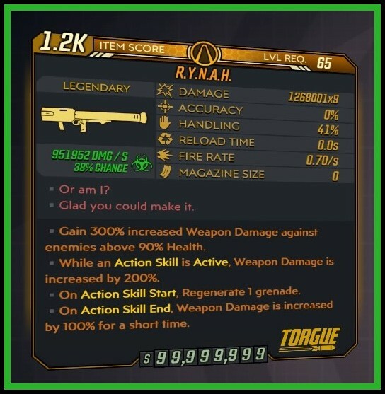 All Platforms Borderlands 3 Modded R.Y.N.A.H, Best Launcher, Unlimited Ammo!