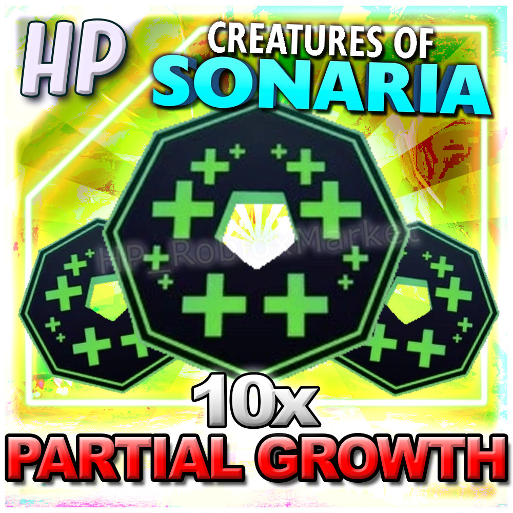 CREATURES OF SONARIA ➕[ 10x PARTIAL GROWTH TOKEN ]⚡FASTEST DELIVERY・COS⚡