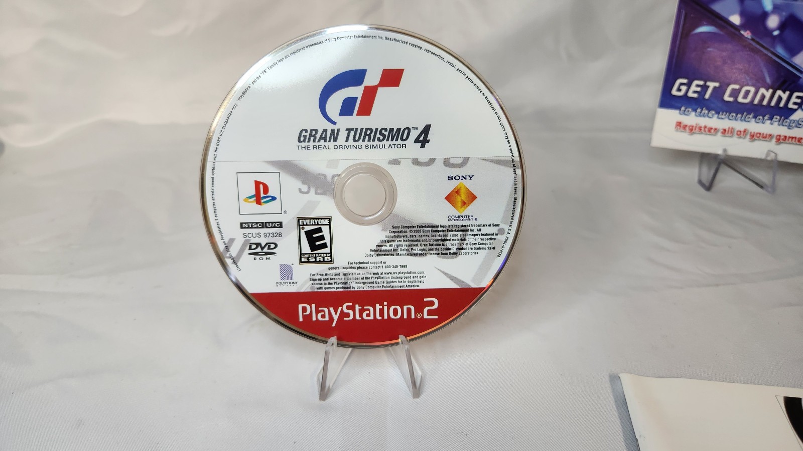 Gran Turismo 4 Complete with Manual and Registration Card, verified working
