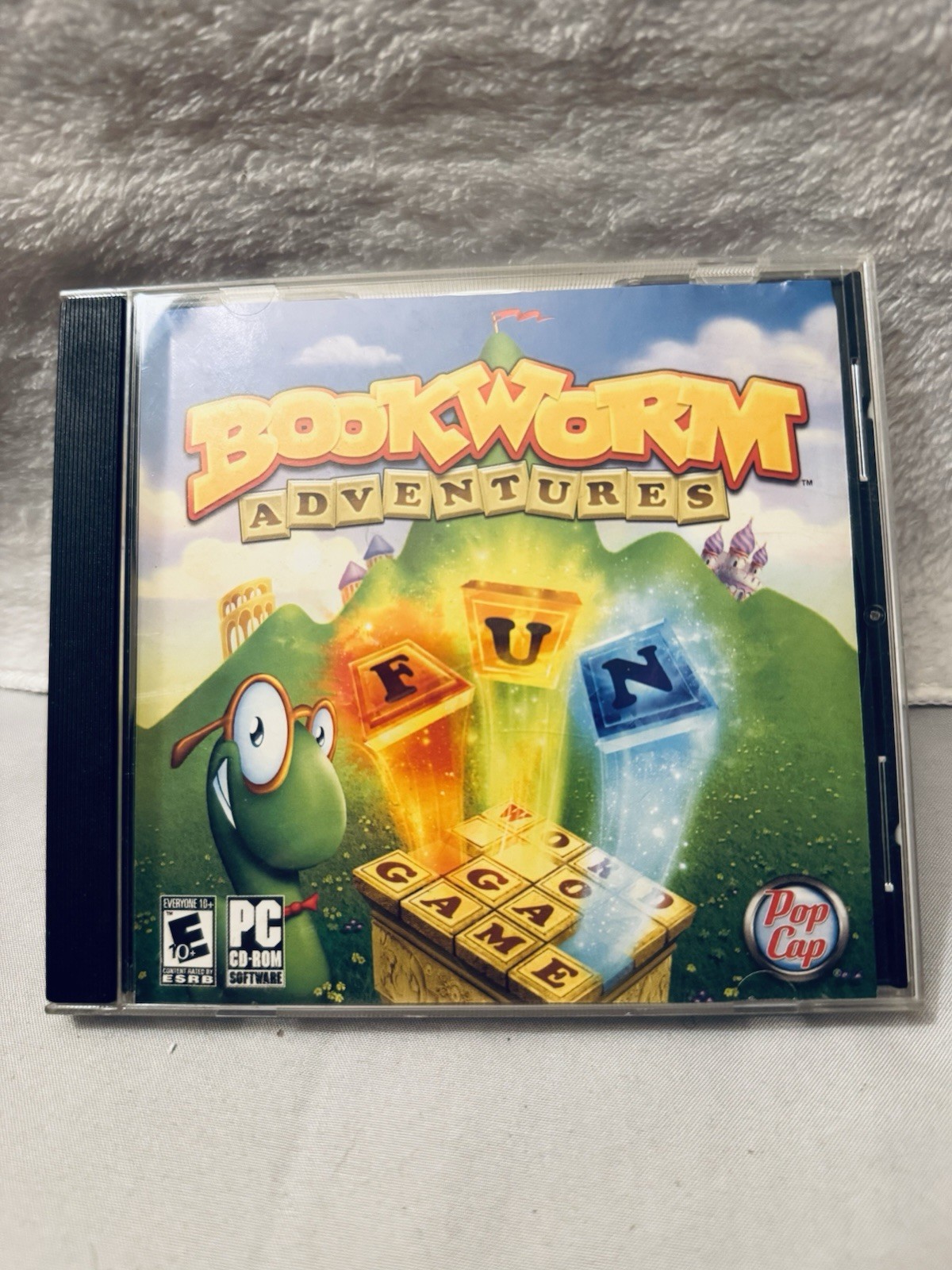 PopCap Bookworm Adventures PC CD-ROM Game, E10+ (Everyone 10+), Bookworm