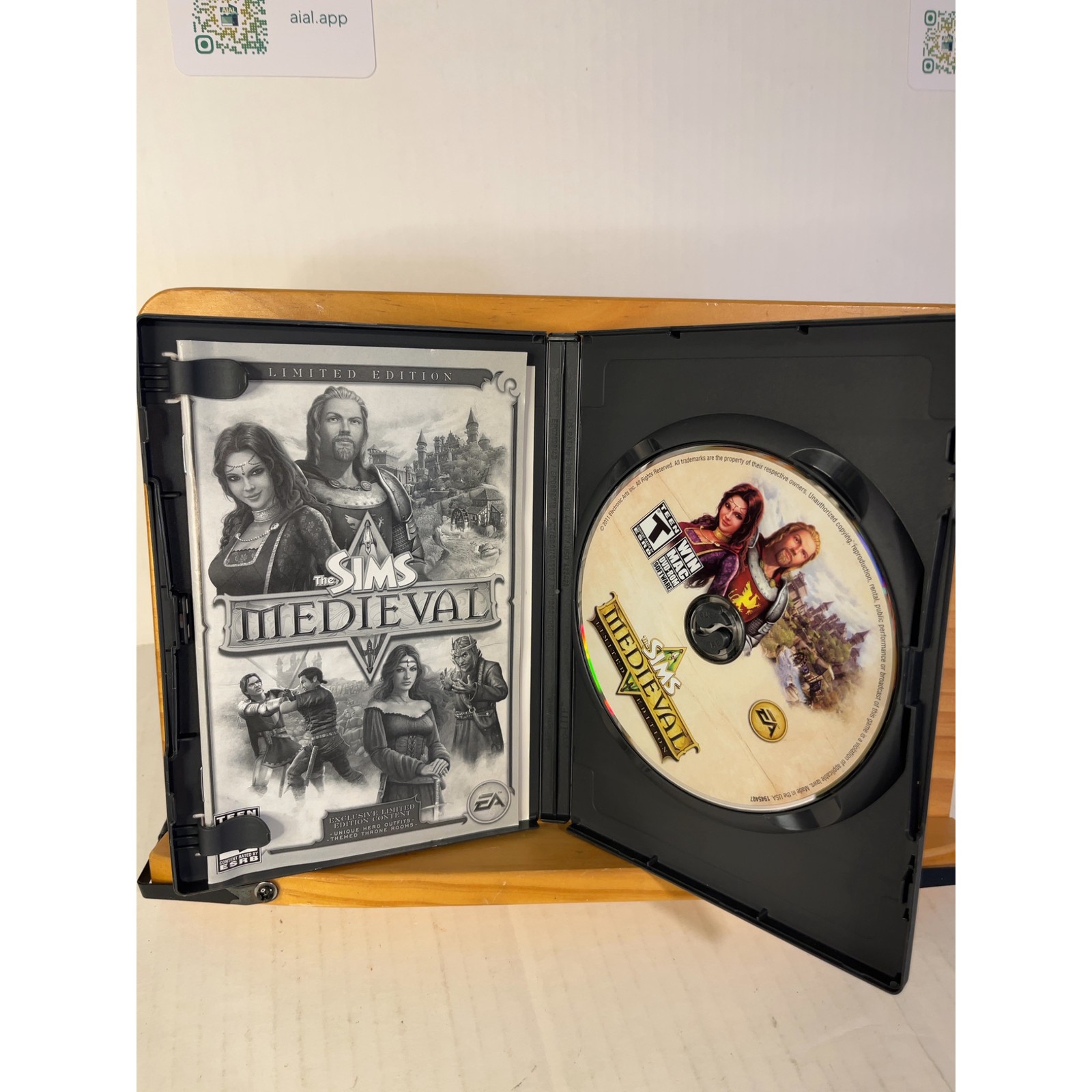 The Sims Medieval Limited Edition DVD-ROM 2011 PC Game CIB