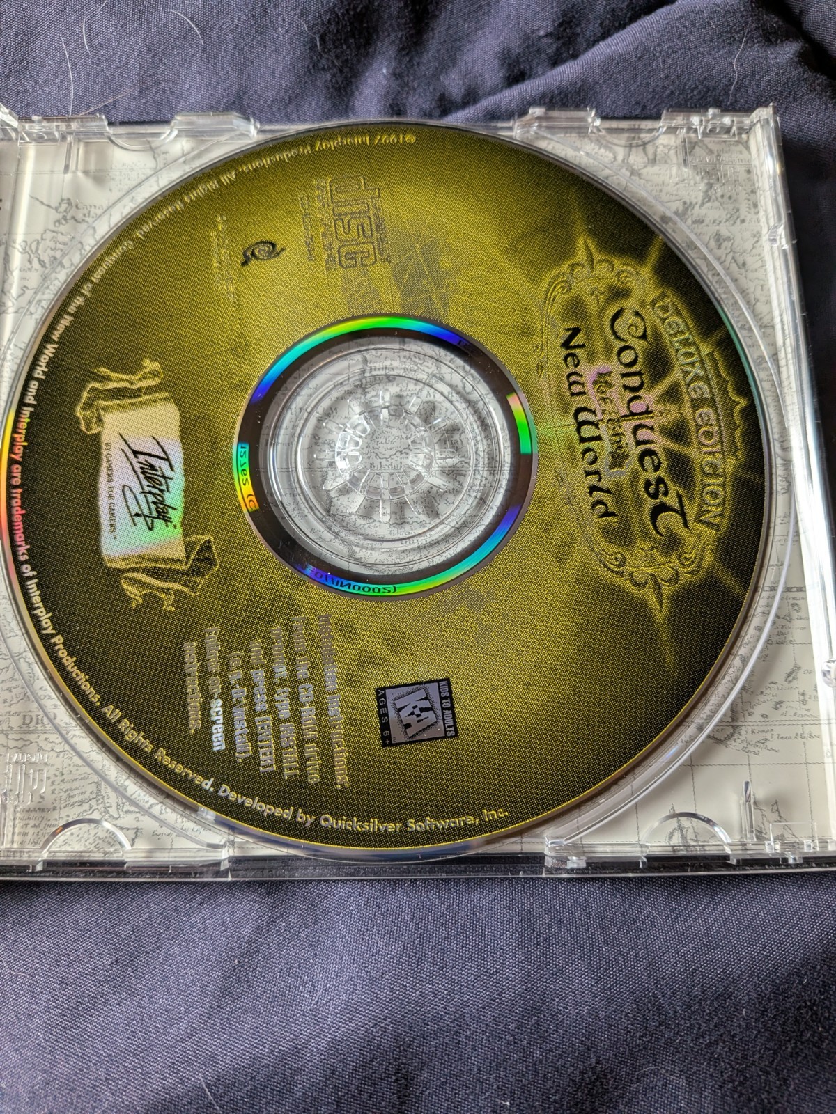 Conquest of the New World (Deluxe Edition) (PC, 1997) Jewel Case Vintage