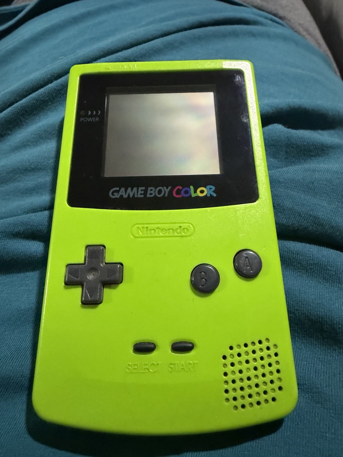 Nintendo Game Boy Color Kiwi Lime Green Handheld Console System