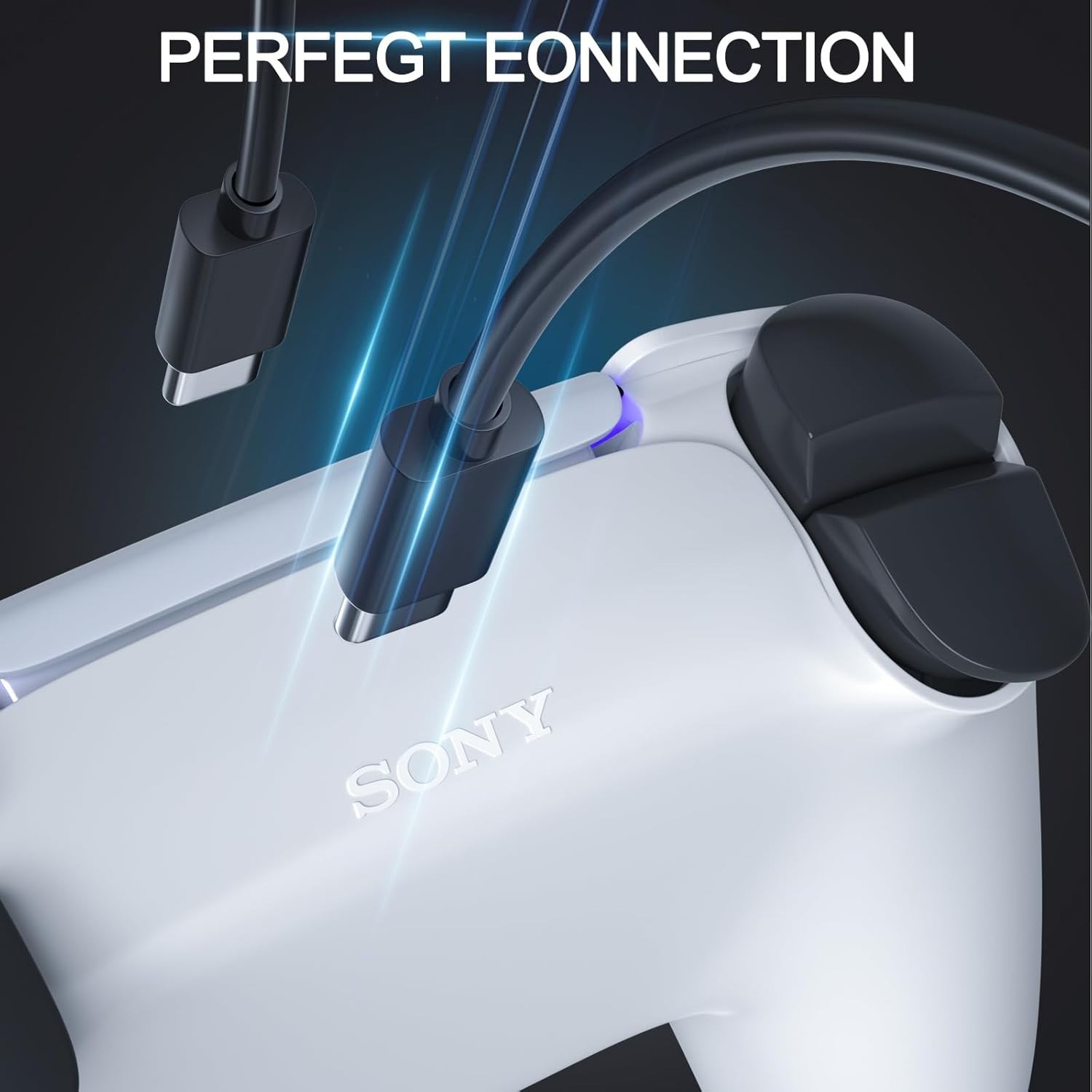 USB C Cable PS5 Controller Charger Cord for Xbox Series X/S,10ft Long PS5 Chargi