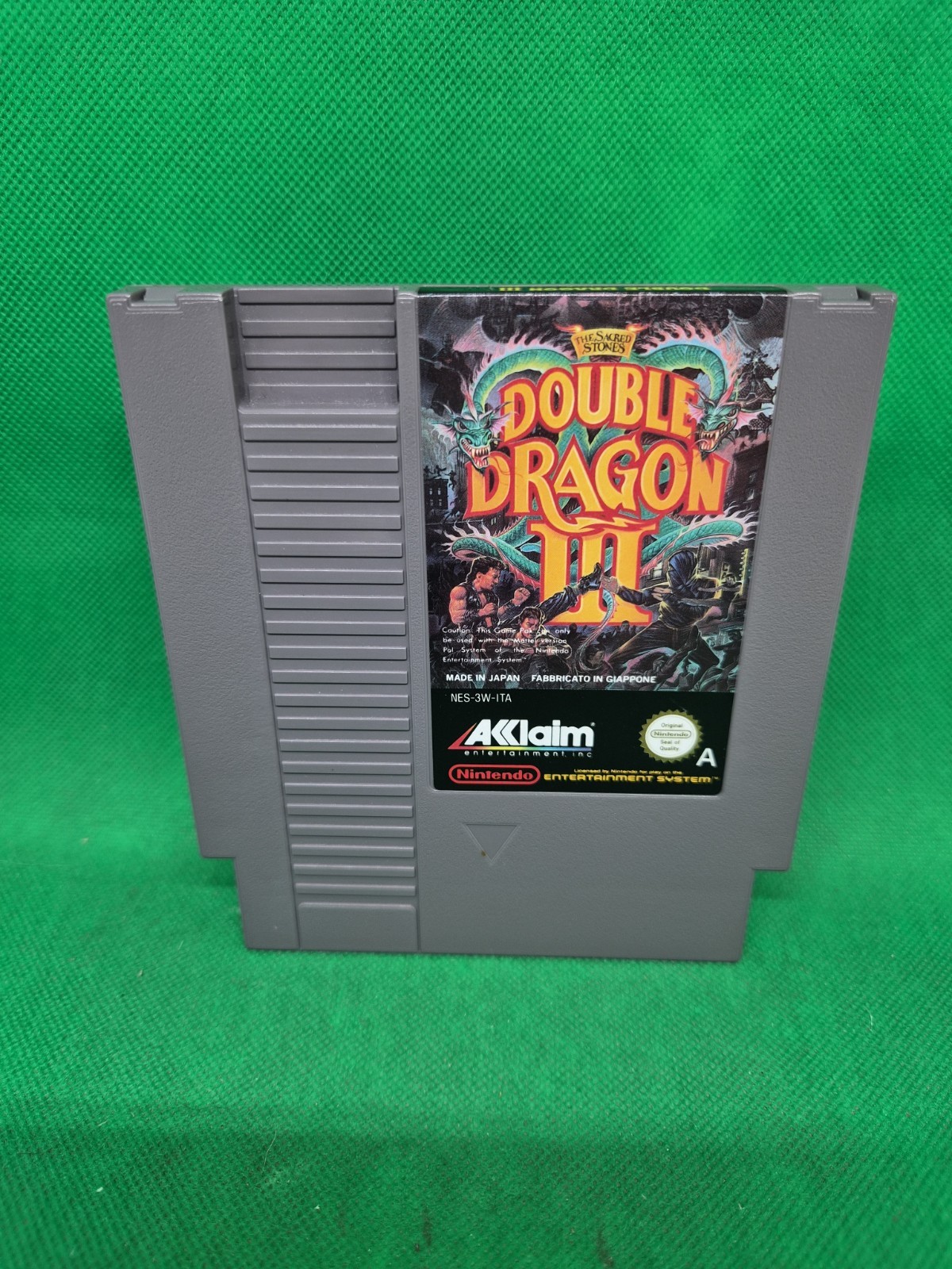 NINTENDO NES – DOUBLE DRAGON III – THE SACRED STONES – PAL A ITA – TESTED