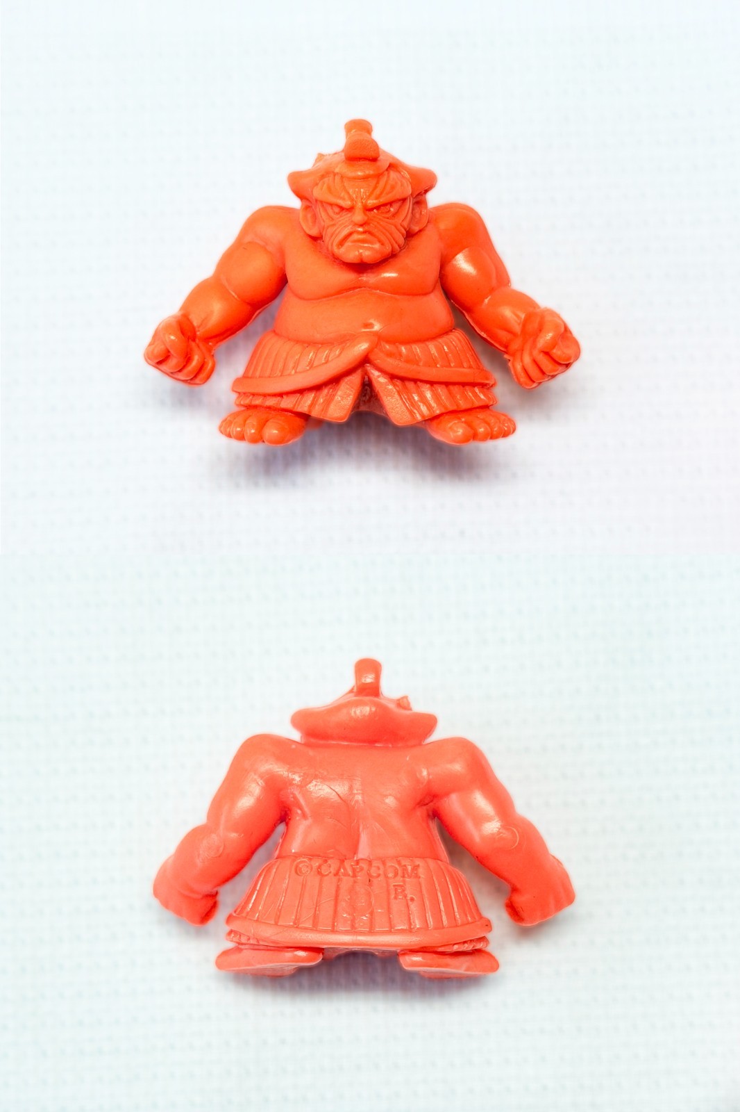 Vintage STREET FIGHTER II SD Keshi Mini Set of 12 Figures Complete (Bandai 1993)