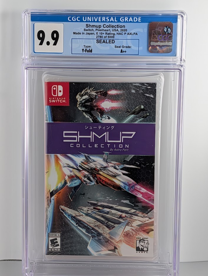 Shmup Collection – Nintendo Switch – Graded CGC 9.9 A++ SEALED POP 1