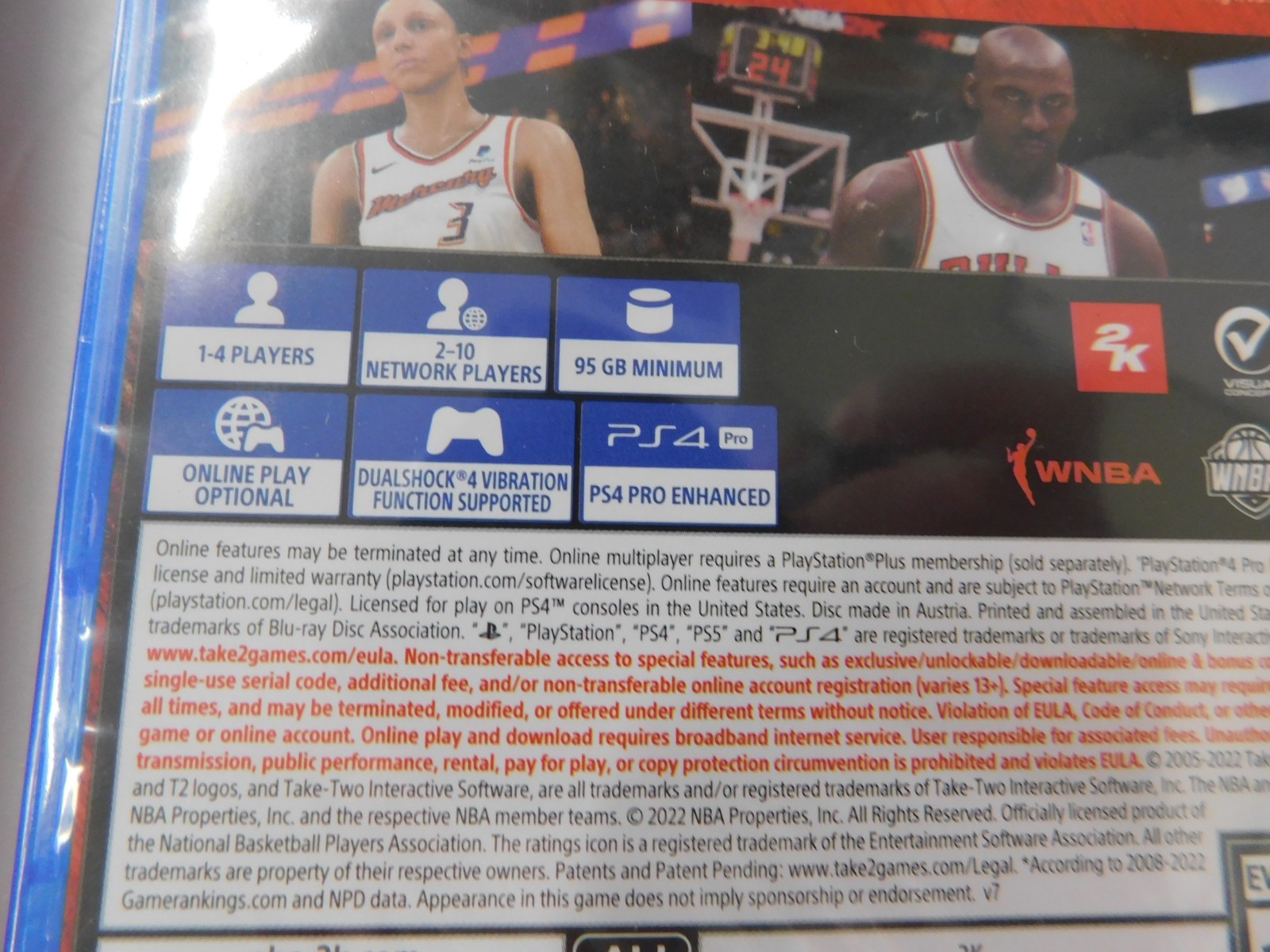 NBA 2K23 Michael Jordan Edition PlayStation 4 PS4 game *NEW IN BOX SEALED*