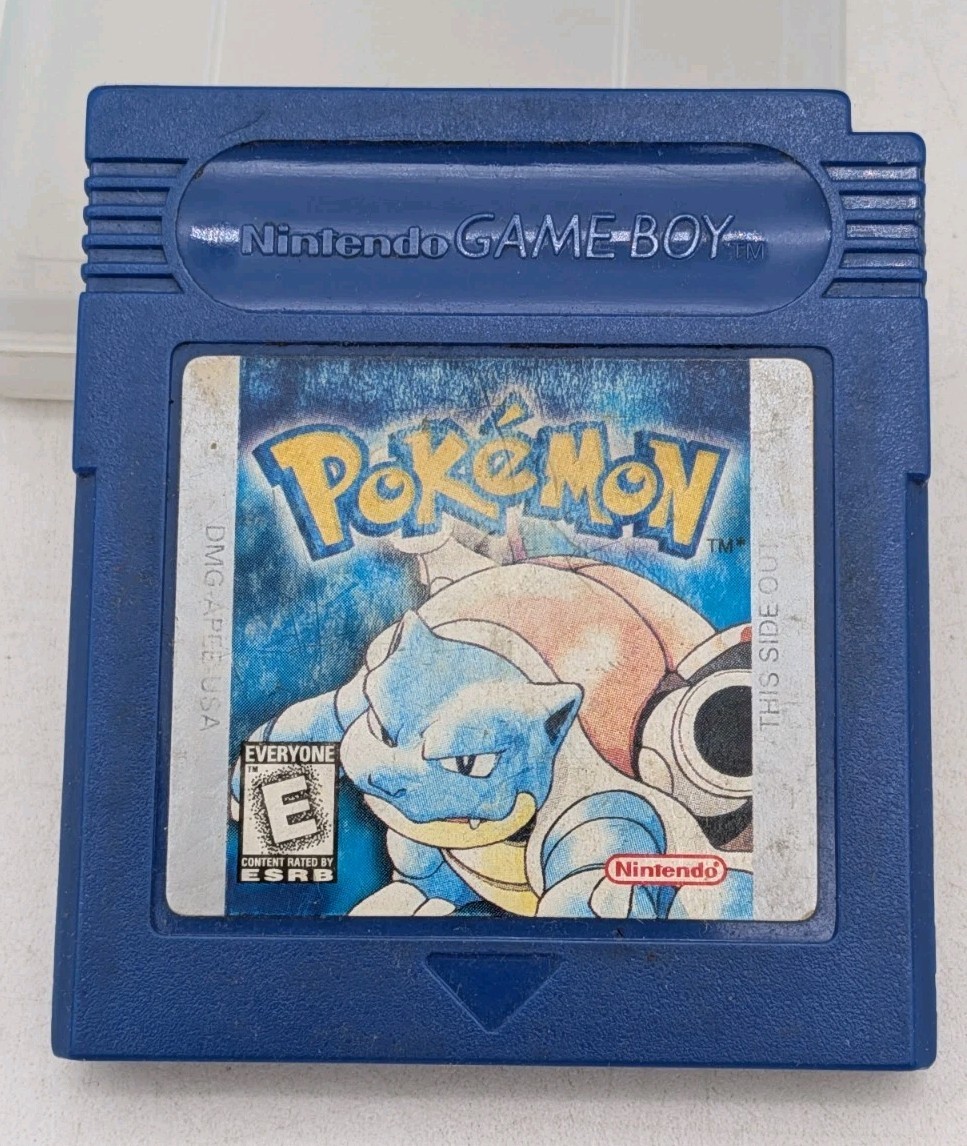 Pokemon Blue First Edition Nintendo Gameboy Complete In Box CIB Tested VGC