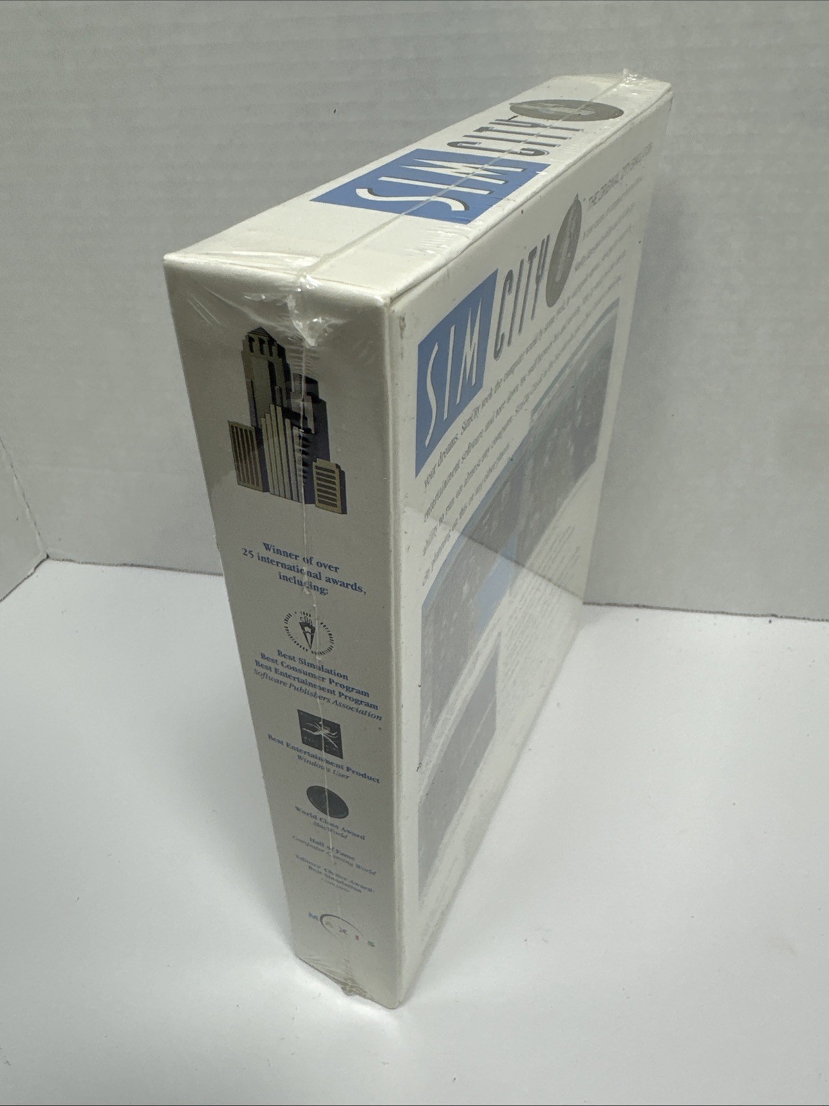 Factory Sealed Sim City Big Box Classic Version 1993 IBM Game 3.5″ 720K Discs