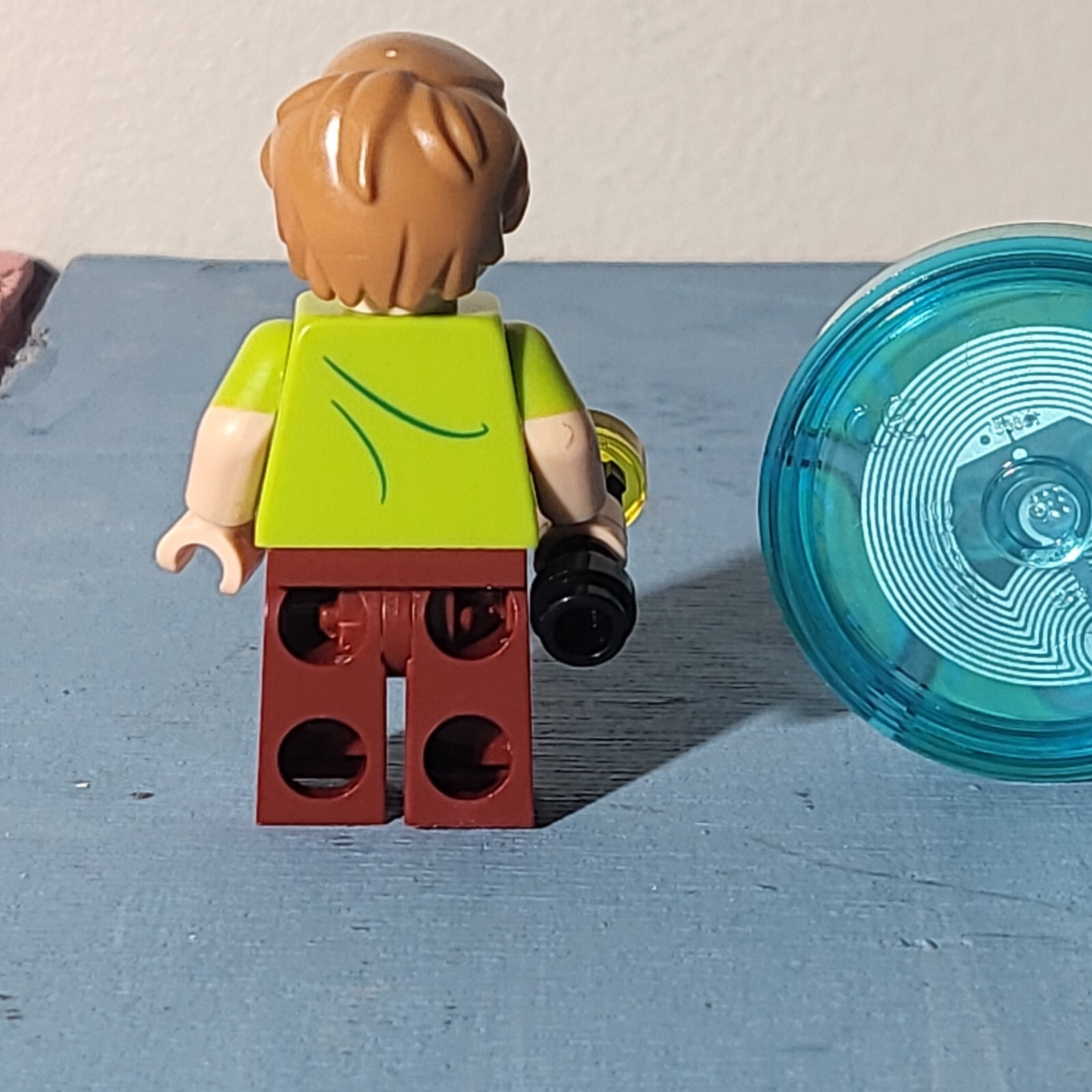 Lego Dimensions Scooby Doo Shaggy Figure And Tag Base/disc With Flashlite