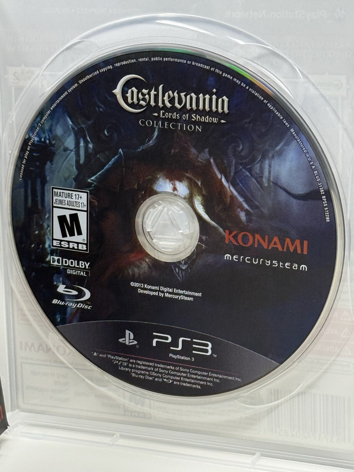 Castlevania Lords of Shadow Collection PS3 PlayStation 3 Complete CIB Mint Disc