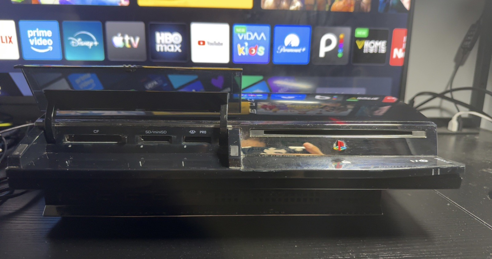 Sony PlayStation 3 Backwards Compatible 256GB SSD CECHA01 Console Tested Working