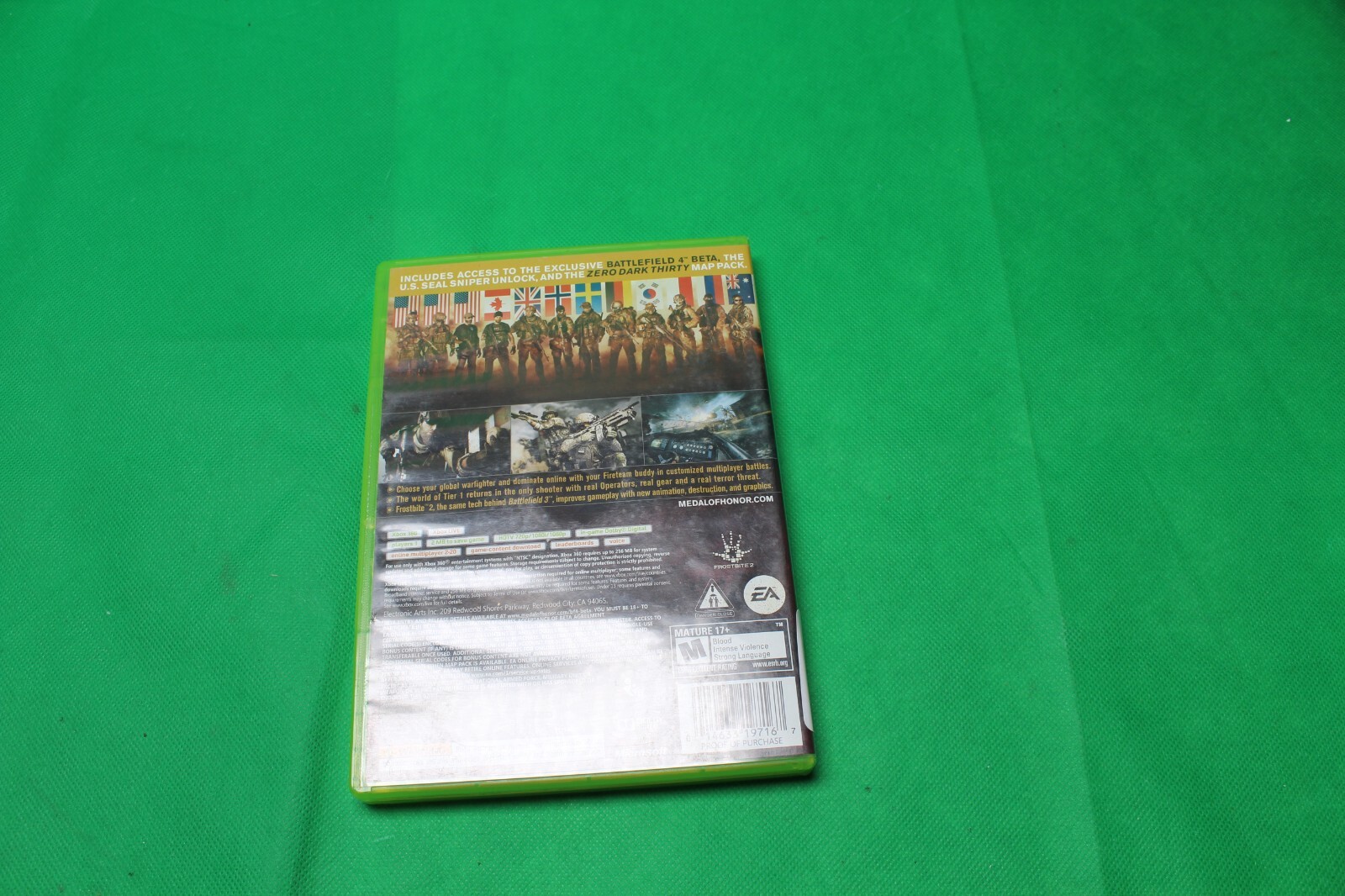 Medal of Honor Warfighter – Limited Edition Xbox 360 Game 2012 Manual Included