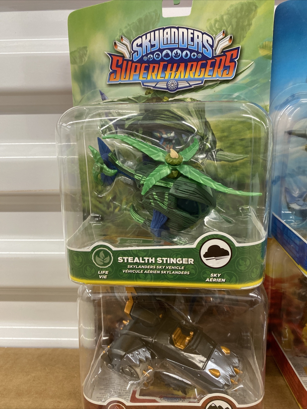 SKYLANDERS SUPERCHARGERS SHARK TANK BURN CYCLE JET STREAM STEALTH STINGER