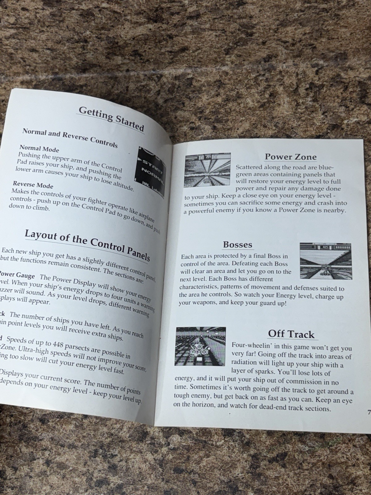HyperZone Super Nintendo SNES Instruction Manual Booklet ONLY Hyper Zone