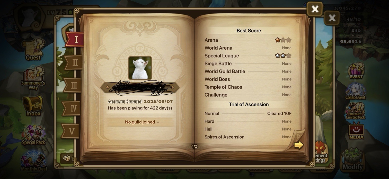 Summoners war global 2LD5 Nephthys Devaraja Early Game
