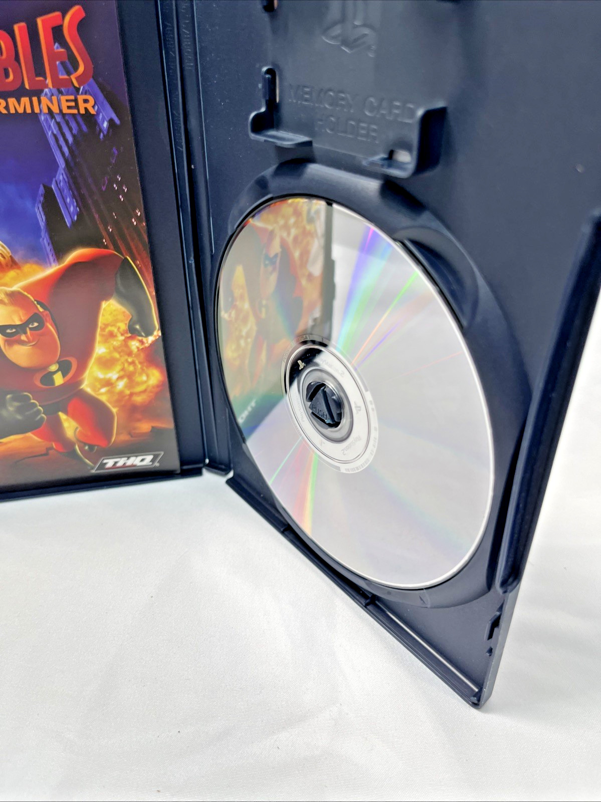 Incredibles: Rise of the Underminer (Sony PlayStation 2, 2005) Excellent