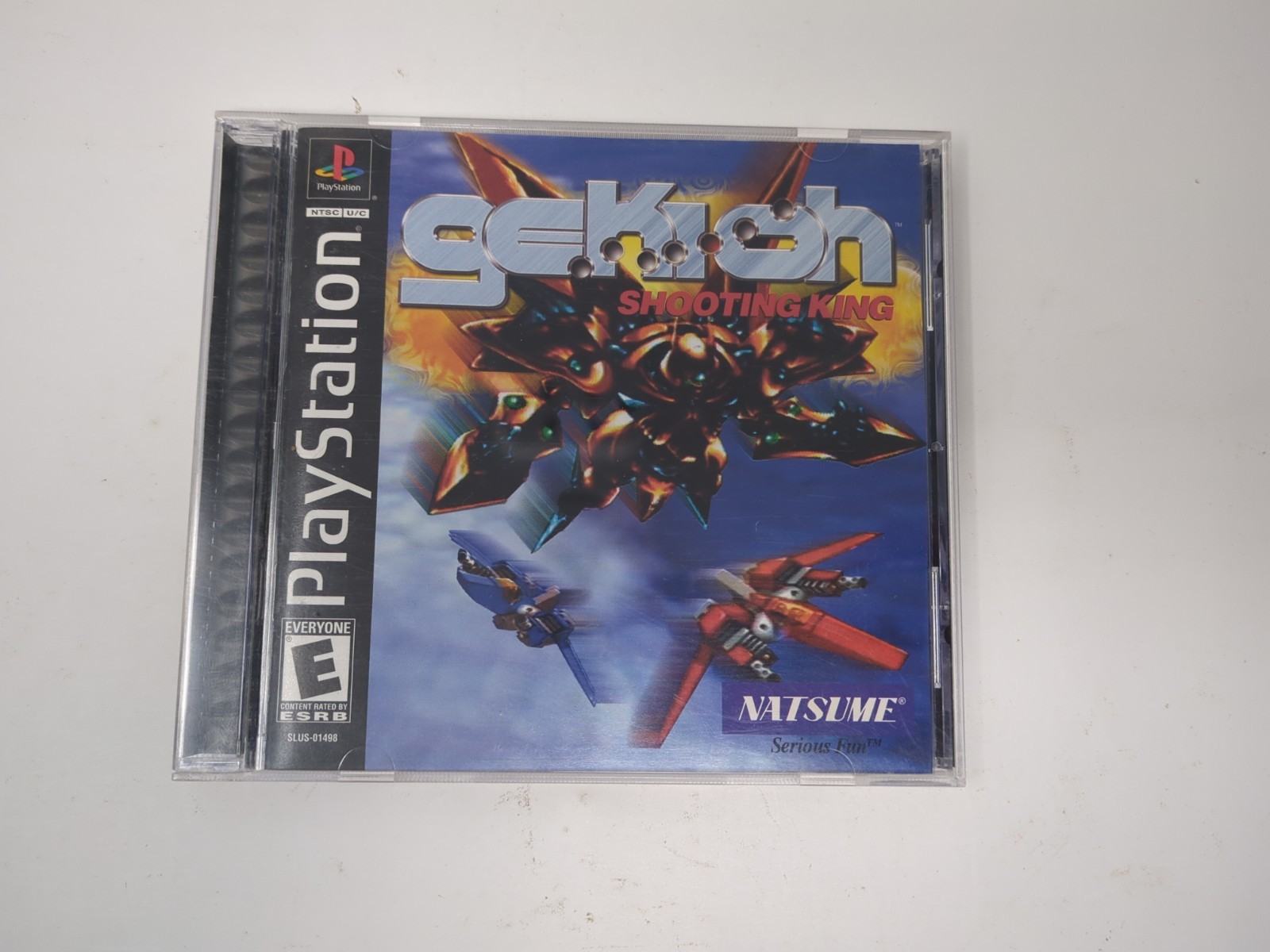 Gekioh: Shooting King (Sony PlayStation 1, 2002) Complete Tested CIB Black Label