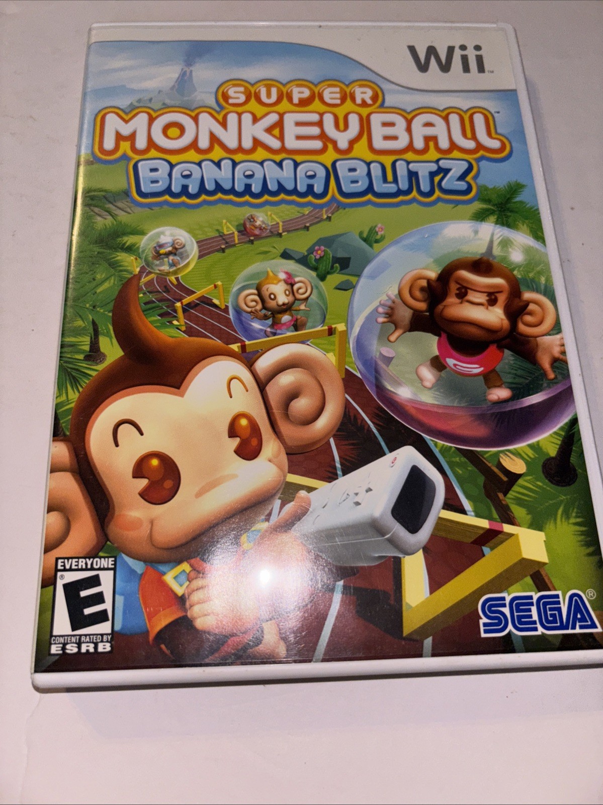 Lot 0f 3 Wii Games Smarty Pants Science Papa Super Monkey Ball Banana Blitz