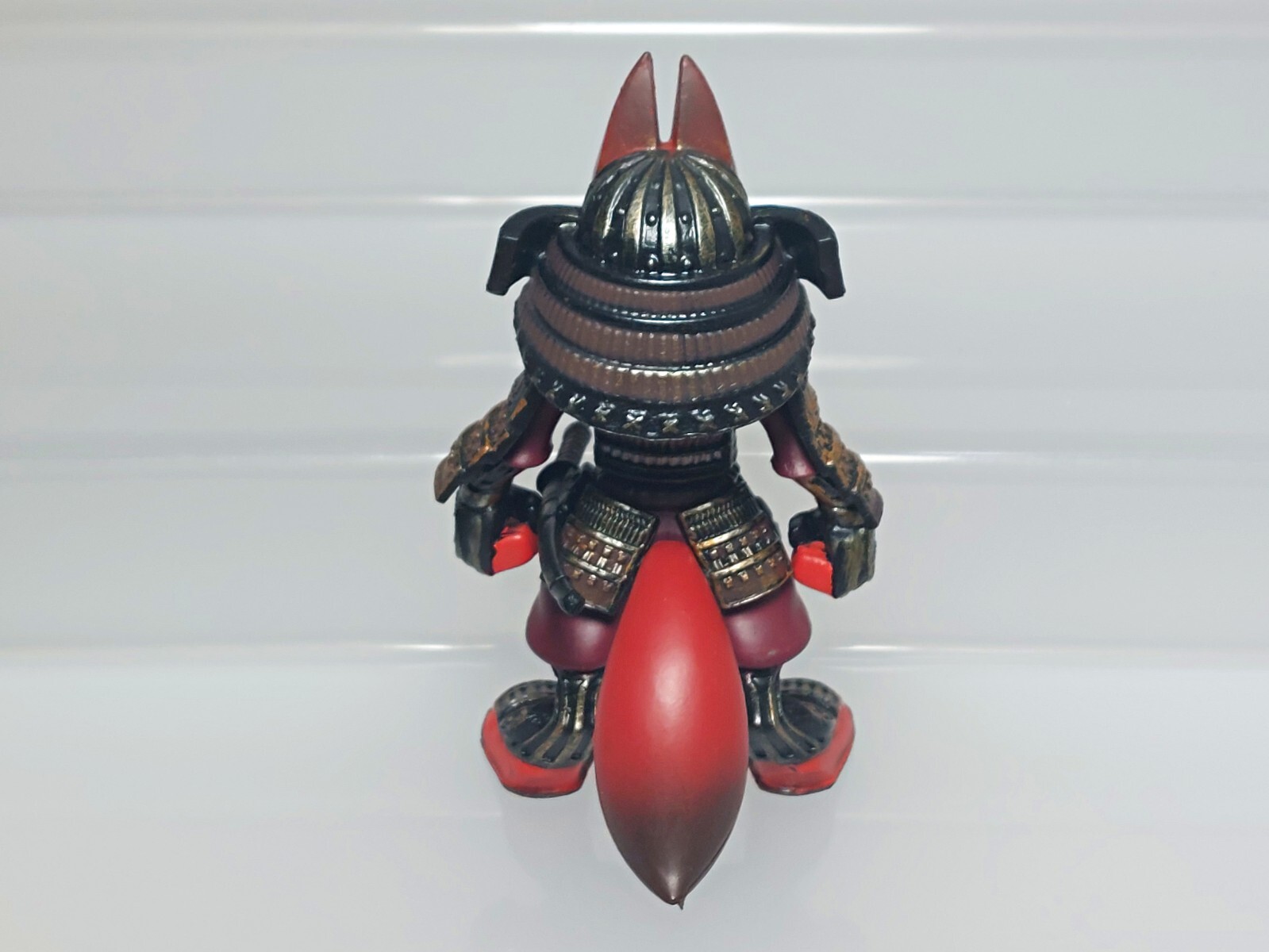 Fox Warrior II Beastman x Armor Kitsune (Red Armored) Figure SO-TA W04 3.2in
