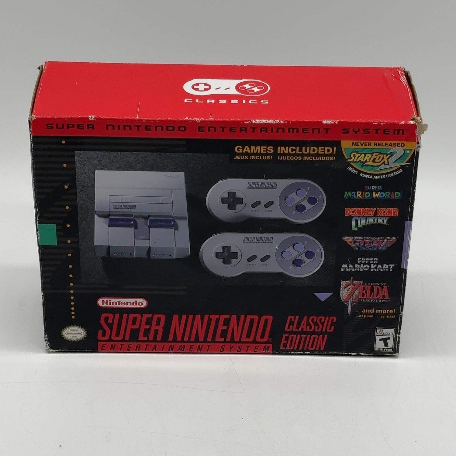 Super Nintendo NES Classic Edition Console CLV-001 Gray