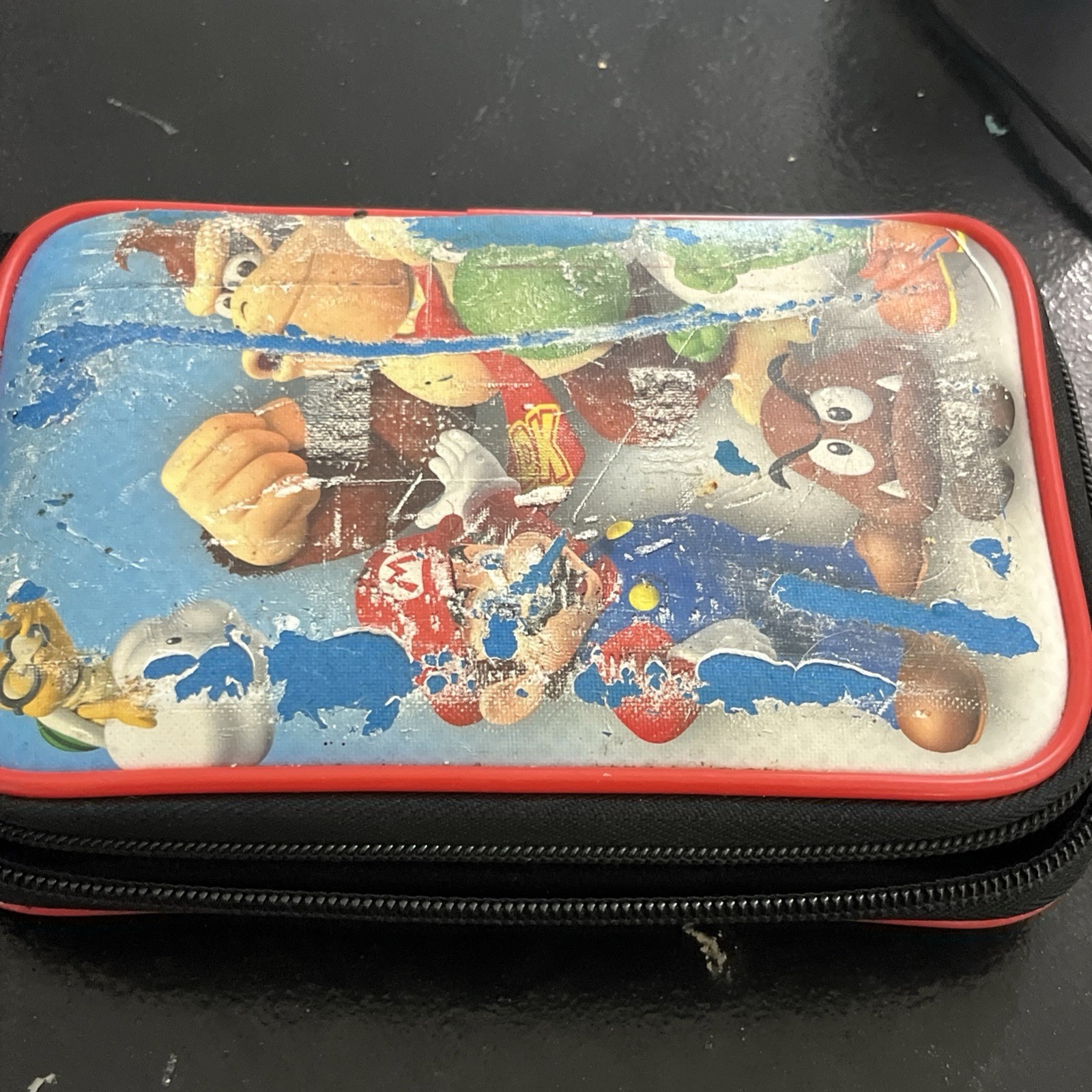 3DS Original US Console Black – Tested Working W/charger CTR 001 3 Games/2 cases