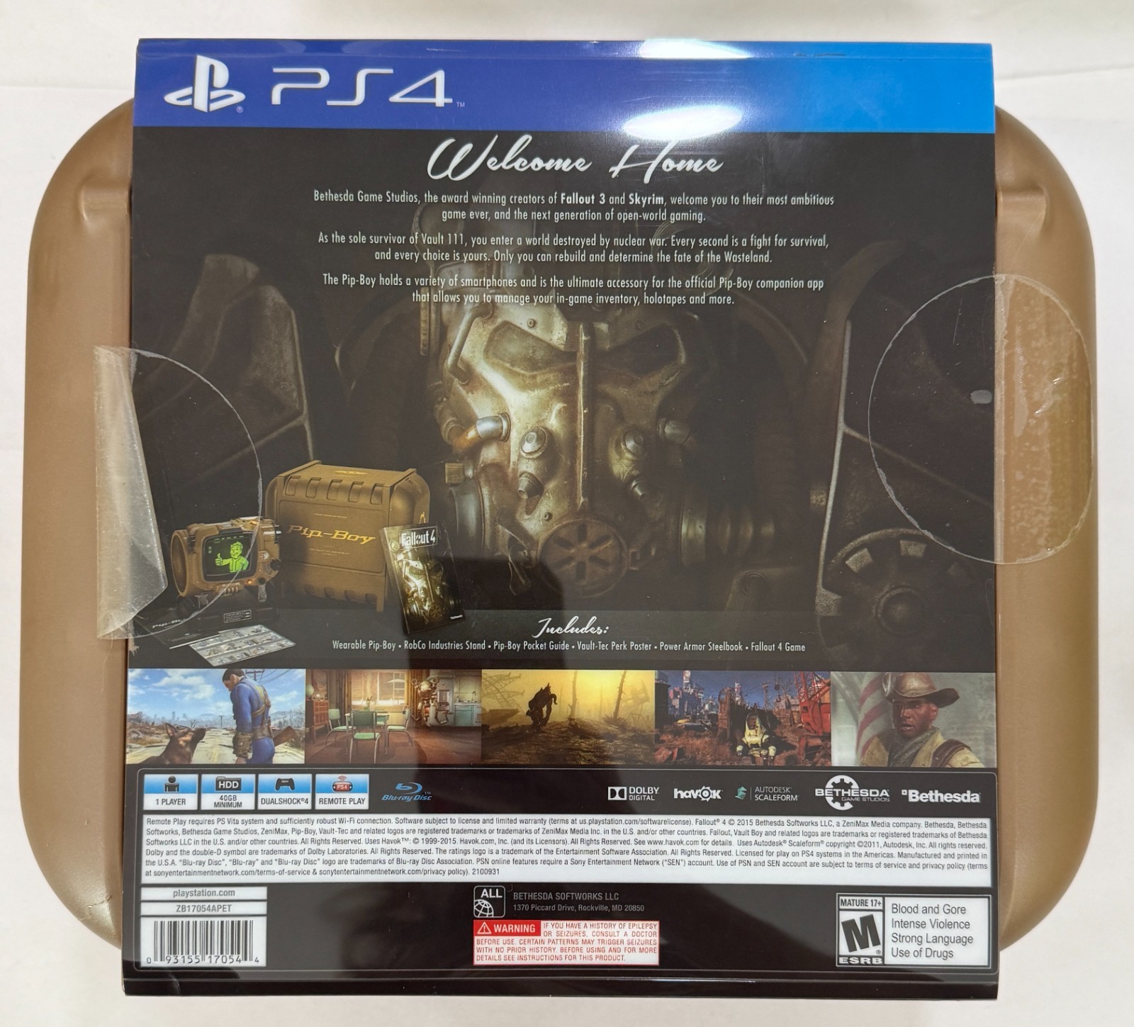 Fallout 4: Pip Boy – Collectors Edition – CIB – Complete – Working – PS4