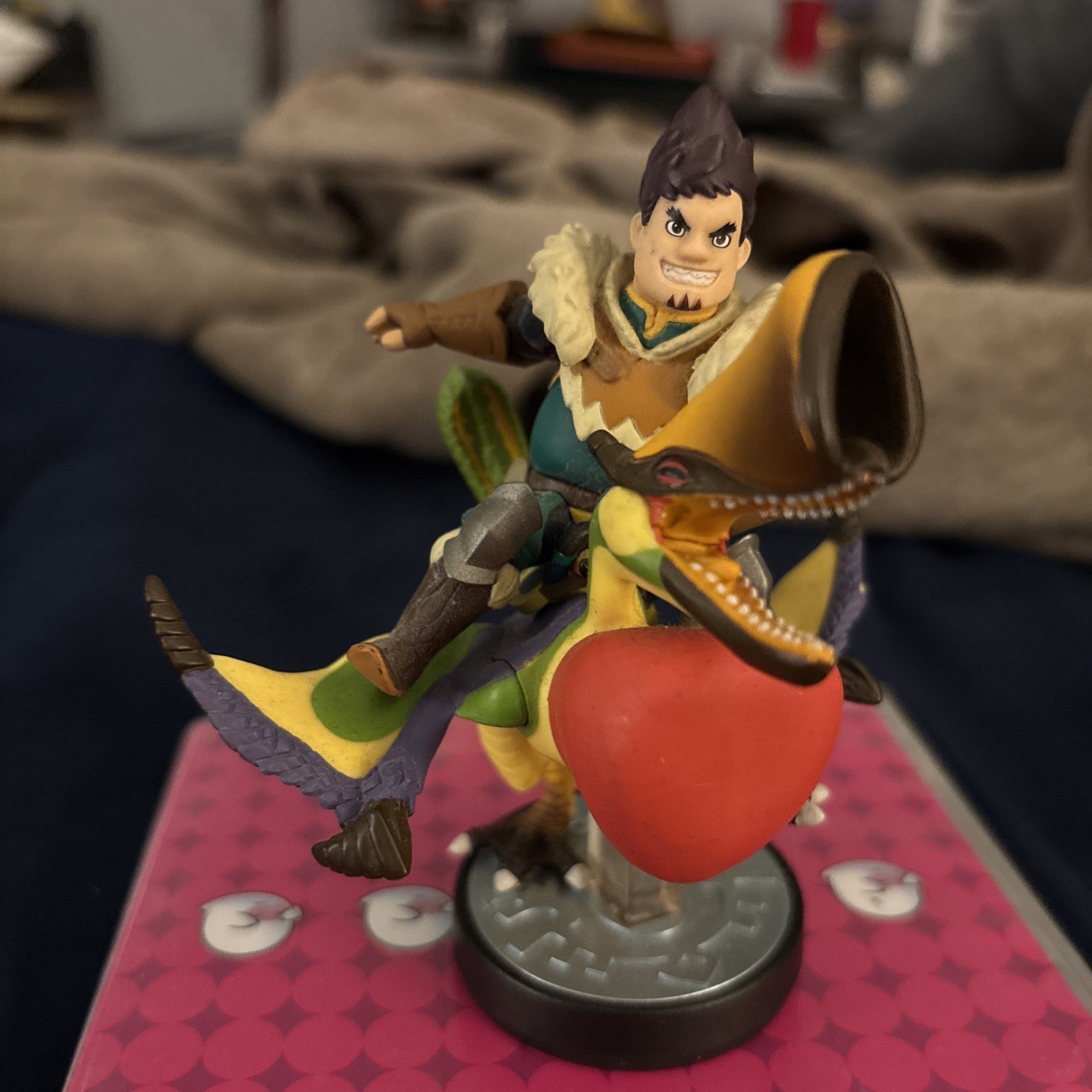 Monster Hunter Stories Capcom Amiibo Qurupeco & Dan Game Figure Japan Sealed
