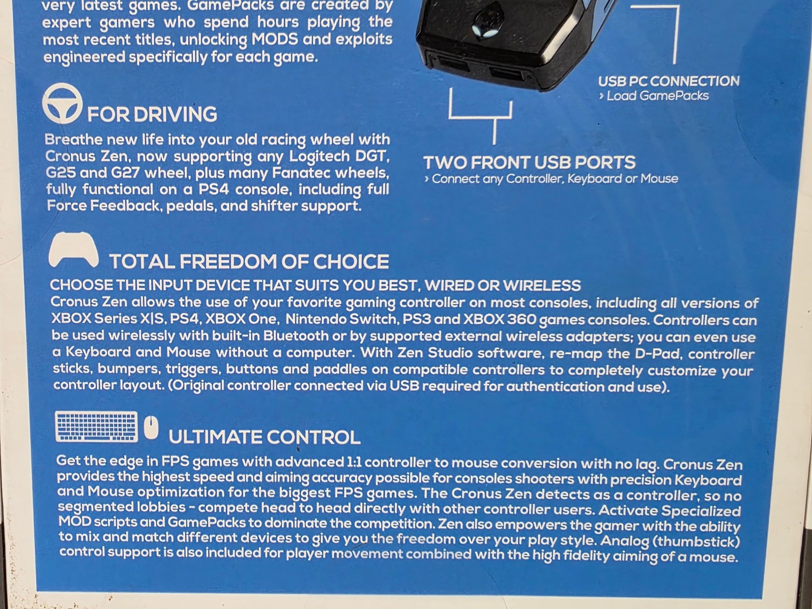 Cronus Zen Premier Console Controller Adapter/Mod -CM00053 New & Sealed