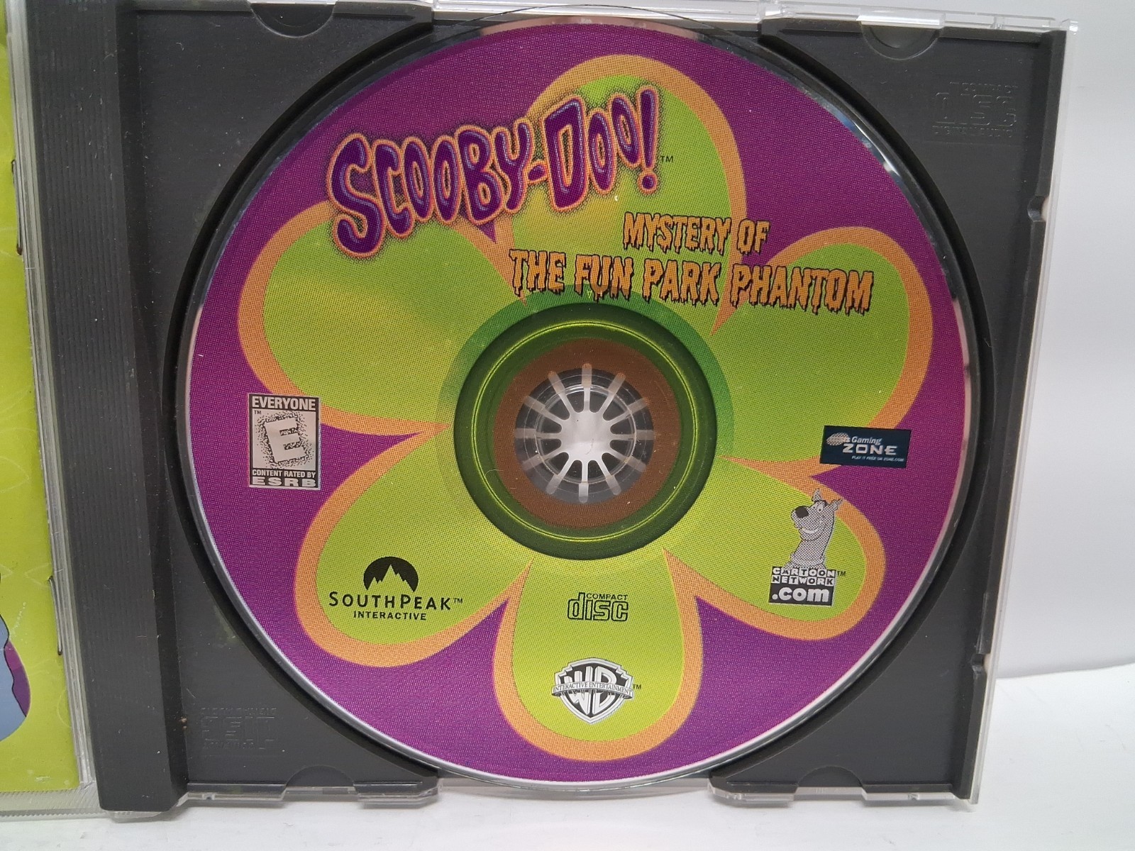 Scooby-Doo! Mystery of the Fun Park Phantom, 1999 PC Computer CD-ROM Video Game