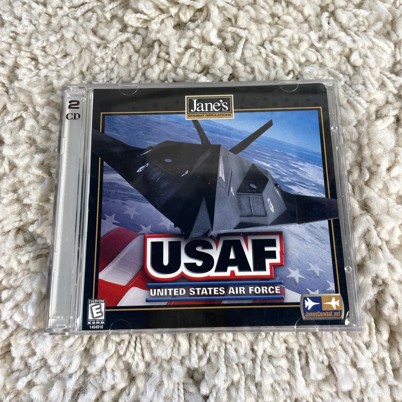 Jane’s USAF: United States Air Force (PC, 1999) Flight Simulation + Microsoft 98