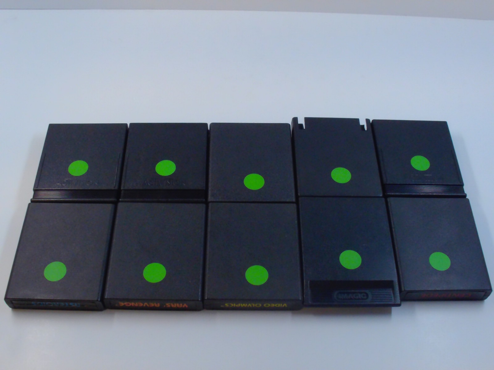 Atari 2600 Lot of 10 Games w Manuals Centripede River Raid Asteroids TESTED RP