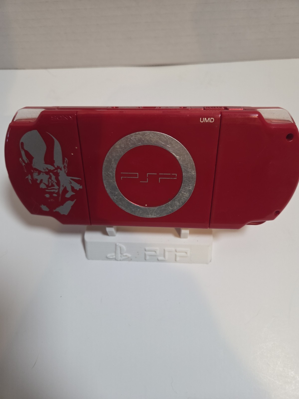 Sony PSP 2000 God of War Entertainment Pack 64MB Red Handheld System