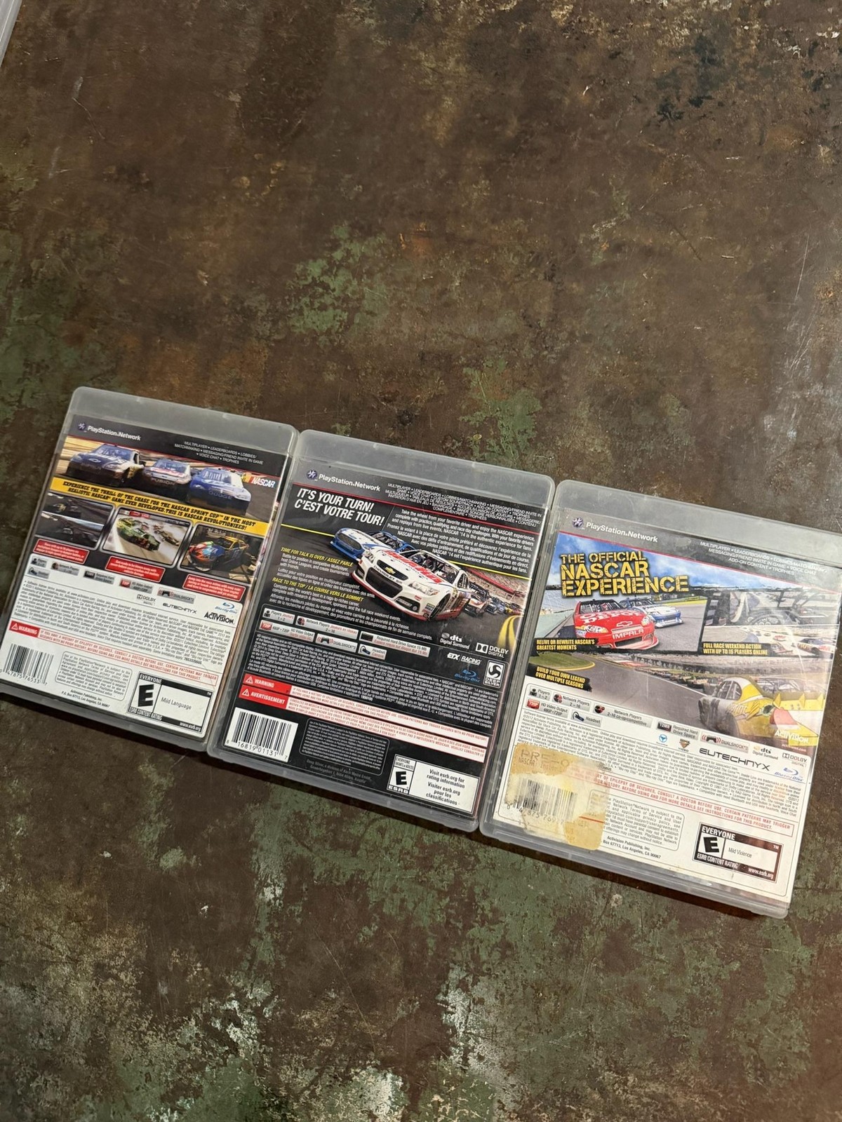 NASCAR 2011 14 Inside Line PS3 Racing Game Lot 3 Activision Deep Silver NTSC-U/C