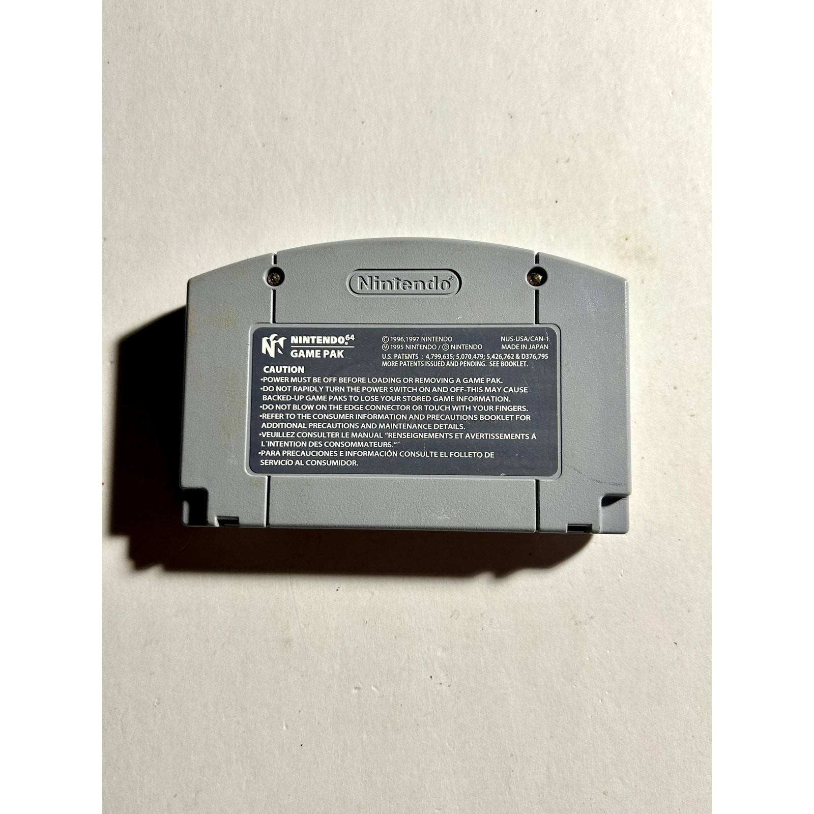 Clay Fighter 63 1/3 (Nintendo 64 N64)Works Authentic🔥Nice!