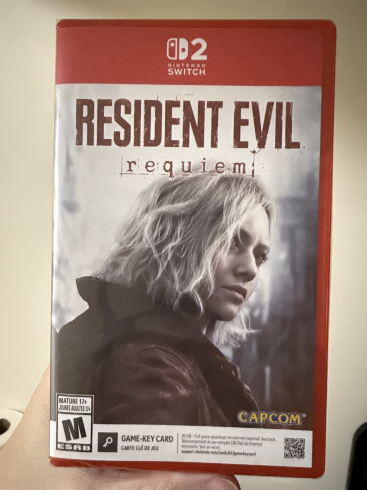 New Sealed Resident Evil Requiem switch 2