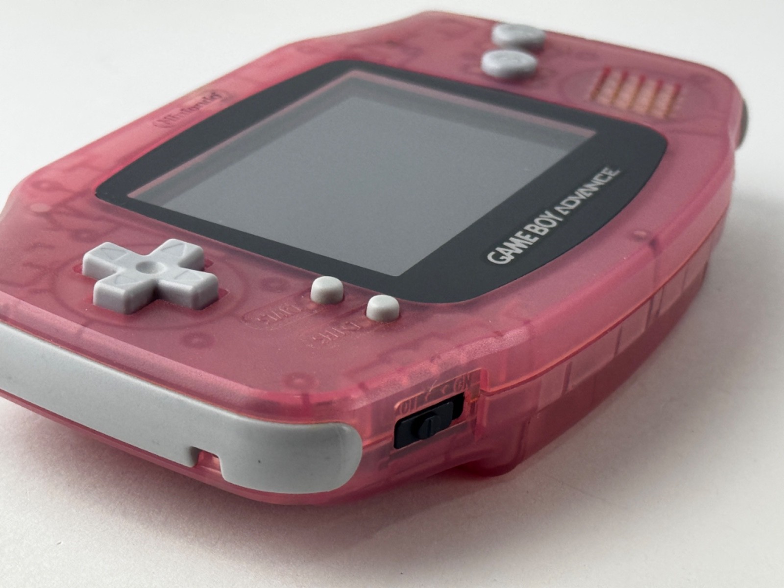 Nintendo Game Boy Advance Fuchsia Pink GBA Console AGB-001 Tested