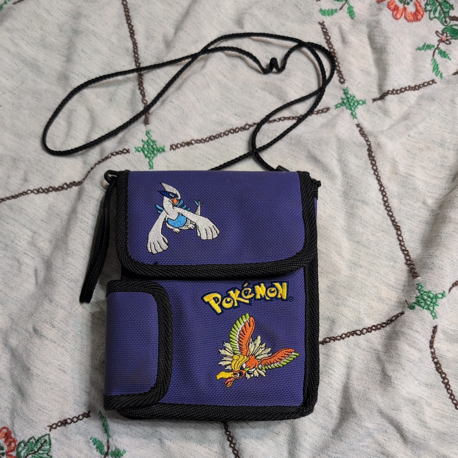 Pokemon Silver Gold Nintendo Game Boy Color Carrying Case Ho Oh Lugia